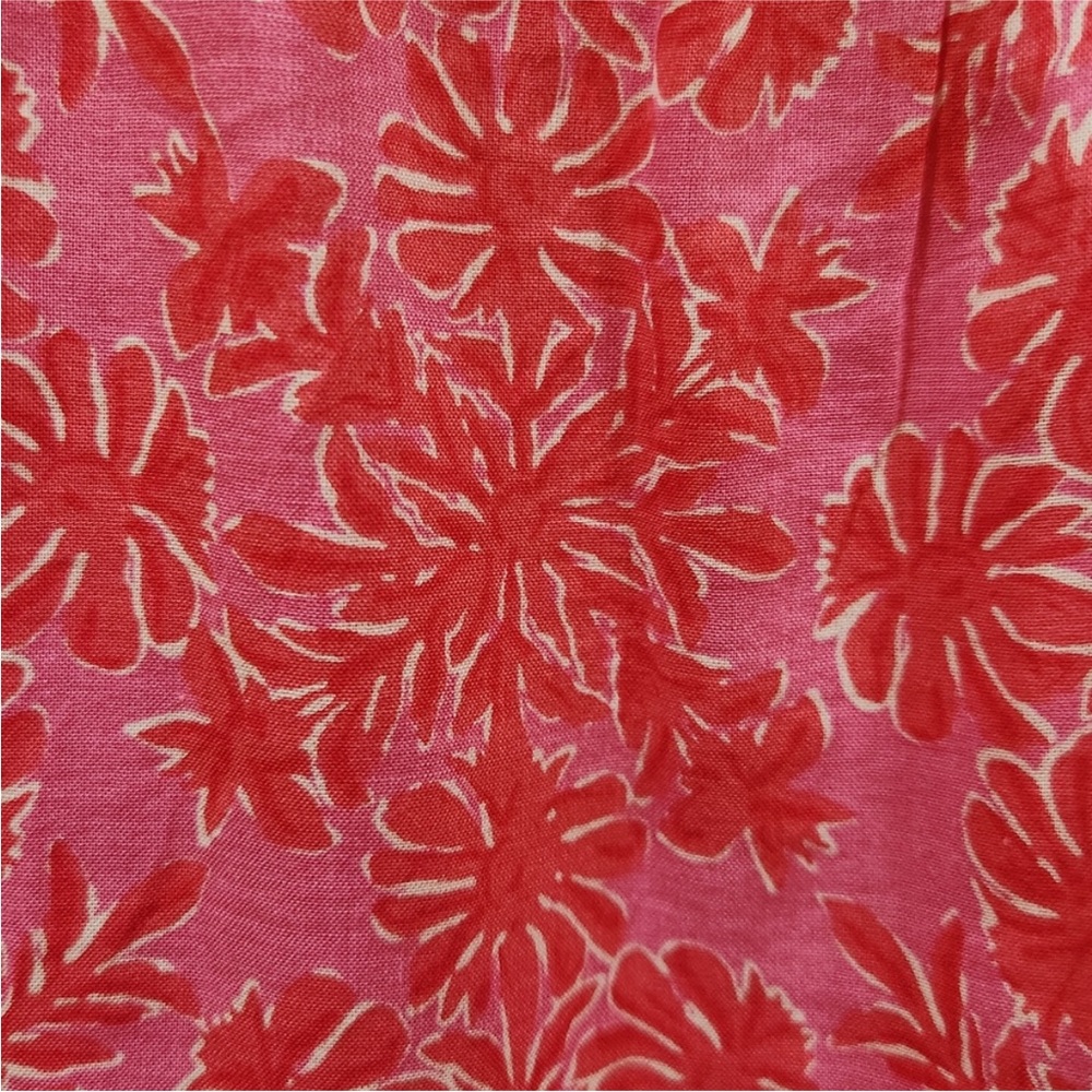 Vineyard Vines Pink Floral Print Long Sleeve Dress - Picture 3 of 5